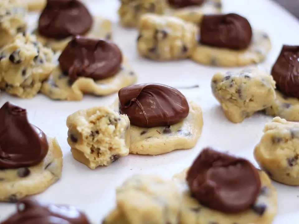 Cookies con Nutella listas para salir